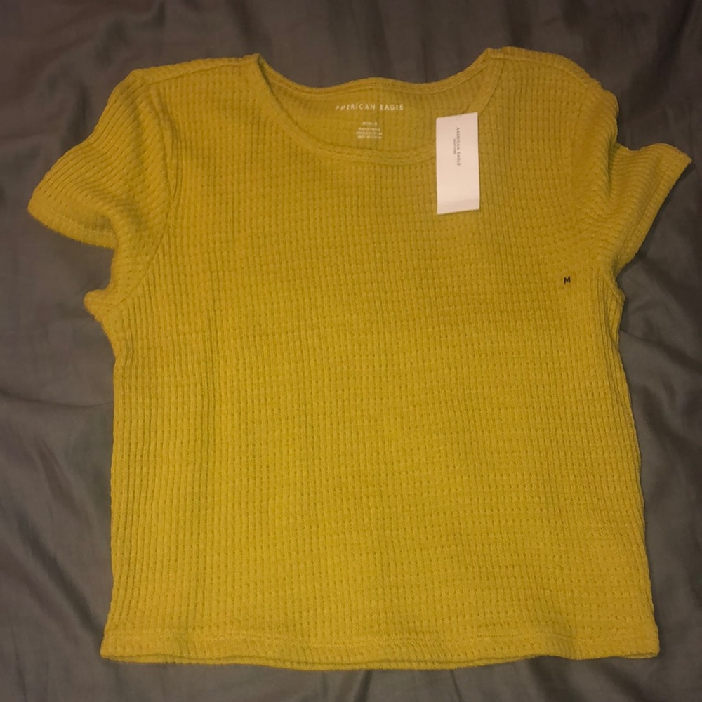 American Eagle Lime Green Tee